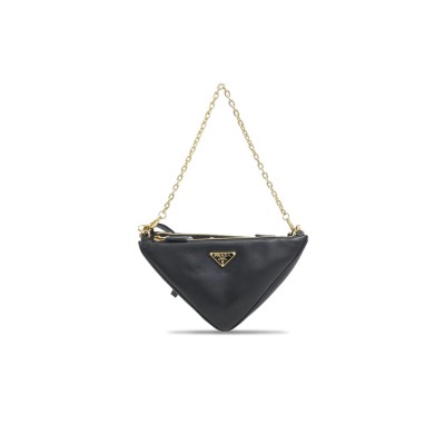 PRADA SYMBOLE LEATHER MINI BAG 1BC176 (25*23*5cm) 